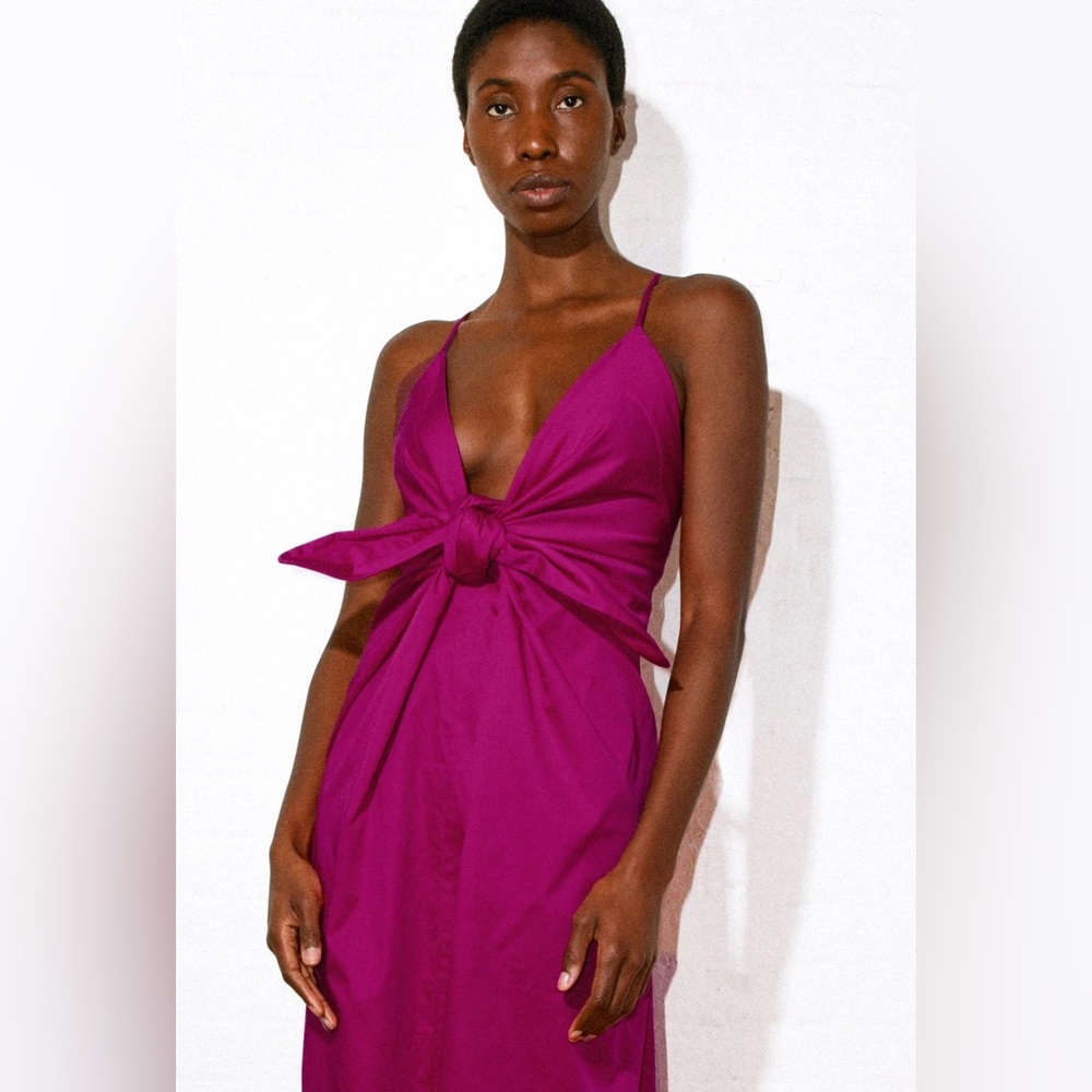 [Mara Hoffman] Lolita Dress in Fuschia
